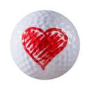 Magballs magnetische Golfball "Herz"