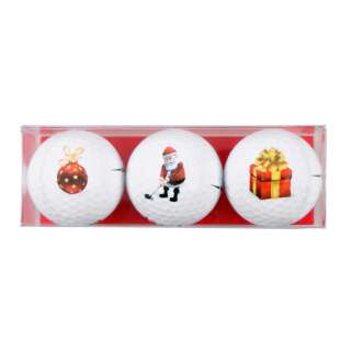 Golfbälle mit Kugel/Weihnachtsmann Driver/Geschenk