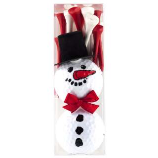 Geschenkpack Schneemann 2 Bälle und ca. 15 Tees