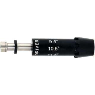 Ersatz Schaft Adapter für Cobra King Ltd/F6/F6+ Driver 9°-12°  0.335 - schwarz