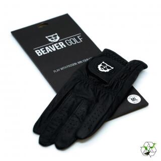 BEAVER GOLF Original BEAVER Glove in Black Men Left (Right Hander) S