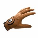 BEAVER GOLF Orginal BEAVER Handschuh Braun Damen Links (Rechtshänder) S