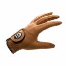 BEAVER GOLF Orginal BEAVER Handschuh Braun Damen Links (Rechtshänder) M