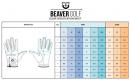 BEAVER GOLF Orginal BEAVER Handschuh Weiß