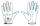 BEAVER GOLF Orginal BEAVER HandschuhWeiß Damen Rechts (Linkshänder) L