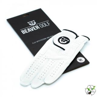 BEAVER GOLF Orginal BEAVER HandschuhWeiß Herren Links (Rechtshänder) ML
