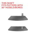 Putterschaft einmal gebogen 75d