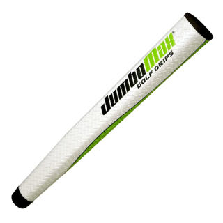 JumboMax Mid-Jumbo Puttergriff Weiß Limettengrün & Schwarz