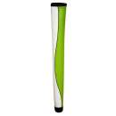 JumboMax Mid-Jumbo Puttergriff Weiß Limettengrün & Schwarz