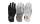 Zero Friction Copper Flex Cabretta Handschuh