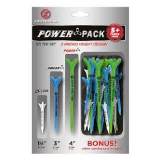 Zero Friction Power Tees Variety Pack - 50 Tee Set