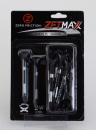 Zero Friction Tee MAXX 4- Prong 2 3/4 - Schwarz/Silber