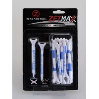 Zero Friction Tee MAXX 4- Prong 2 3/4 - Weiß/Blau