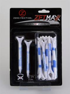 Zero Friction Tee MAXX 4- Prong 2 3/4 - Weiß/Blau