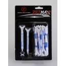 Zero Friction Tee MAXX 4- Prong 2 3/4 - Weiß/Blau
