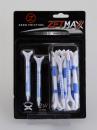Zero Friction Tee MAXX 4- Prong 2 3/4 - Weiß/Blau