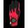 Zero Friction Synt. Handschuh Herren LH - Rot