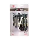 ZF Tour Tee - 3 Prong, 2-3/4 Composit - 40/Pack - Black
