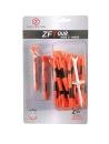 Zero Friction Tee ZFTOUR 3-Prong 2 3/4 - Orange