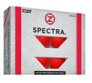 Zero Friction Spectra Golfbälle, matt - Neon Rot...
