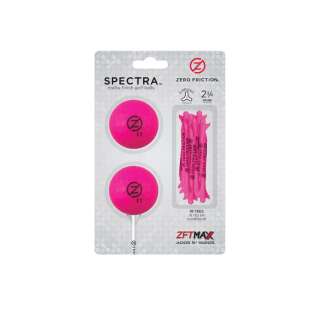Zero Friction Spectra two ball-tee pack, Magenta