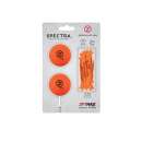 Zero Friction Spectra two ball-tee pack, Orange