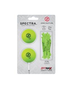 Zero Friction Spectra two ball-tee pack, Grün