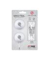 Zero Friction Spectra two ball-tee pack, Weiß