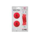 Zero Friction Spectra two ball-tee pack, Rot