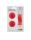 Zero Friction Spectra two ball-tee pack, Rot