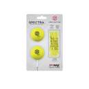 Zero Friction Spectra two ball-tee pack, Gelb