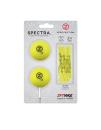 Zero Friction Spectra two ball-tee pack, Gelb