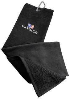 U.S. Kids Handtuch Schwarz