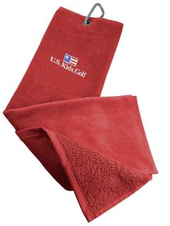 U.S. Kids Handtuch Rot