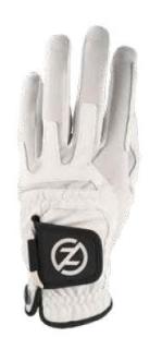 Zero Friction Ultra Feel Cabretta Padded Handschuh Herren LH - Weiß