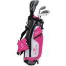 U.S. Kids 2016 Ultralight 45 4-Club Stand Bag Set Pink