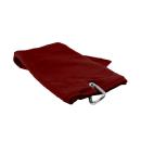 Golfhandtuch Classic Cotton Weinrot