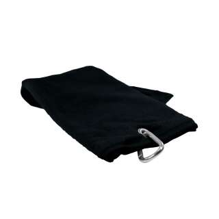 Golfhandtuch Classic Cotton Schwarz
