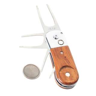 Flag 18 F/X SoloDivot Tool  without ballmarker, ROSEWOOD