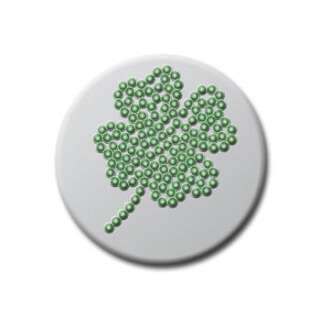 One Size Ballmarker Crystal Clover