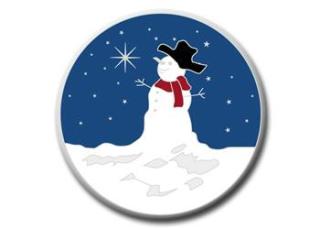 One Size Ballmarker Snowman