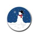 One Size Ballmarker Snowman