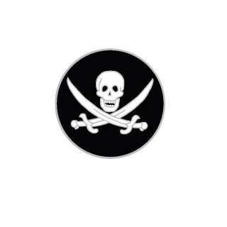 One Size Ballmarker Pirat