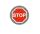 One Size Ballmarker Stop-Schild