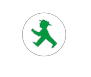 One Size Ballmarker Ampelmännchen Grün