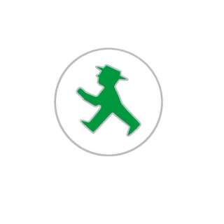 One Size Ballmarker Ampelmännchen Grün