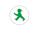 One Size Ballmarker Ampelmännchen Grün