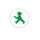 One Size Ballmarker Ampelmännchen Grün