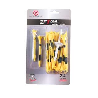 Zero Friction Tee ZFTOUR 3-Prong 2 3/4 - Gelb