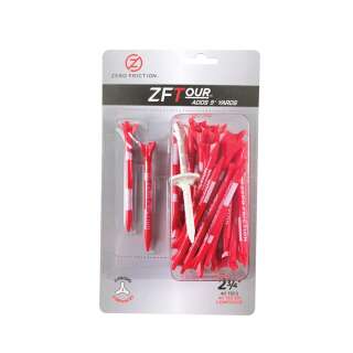 Zero Friction Tee ZFTOUR 3-Prong 2 3/4 - Rot